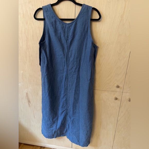 Jane Ashley Petite Denim Dragonfly Dress - Picture 6 of 6